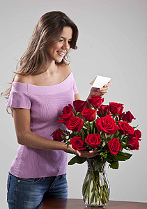 entrega de arreglo floral